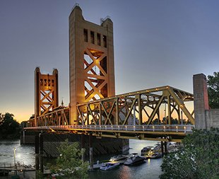 Historic Sacramento Tower Bridge