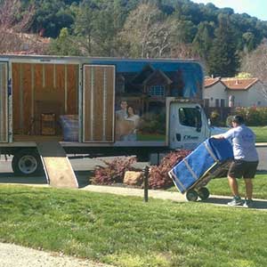 Local Moving with Dolly and Wrapping Furniture